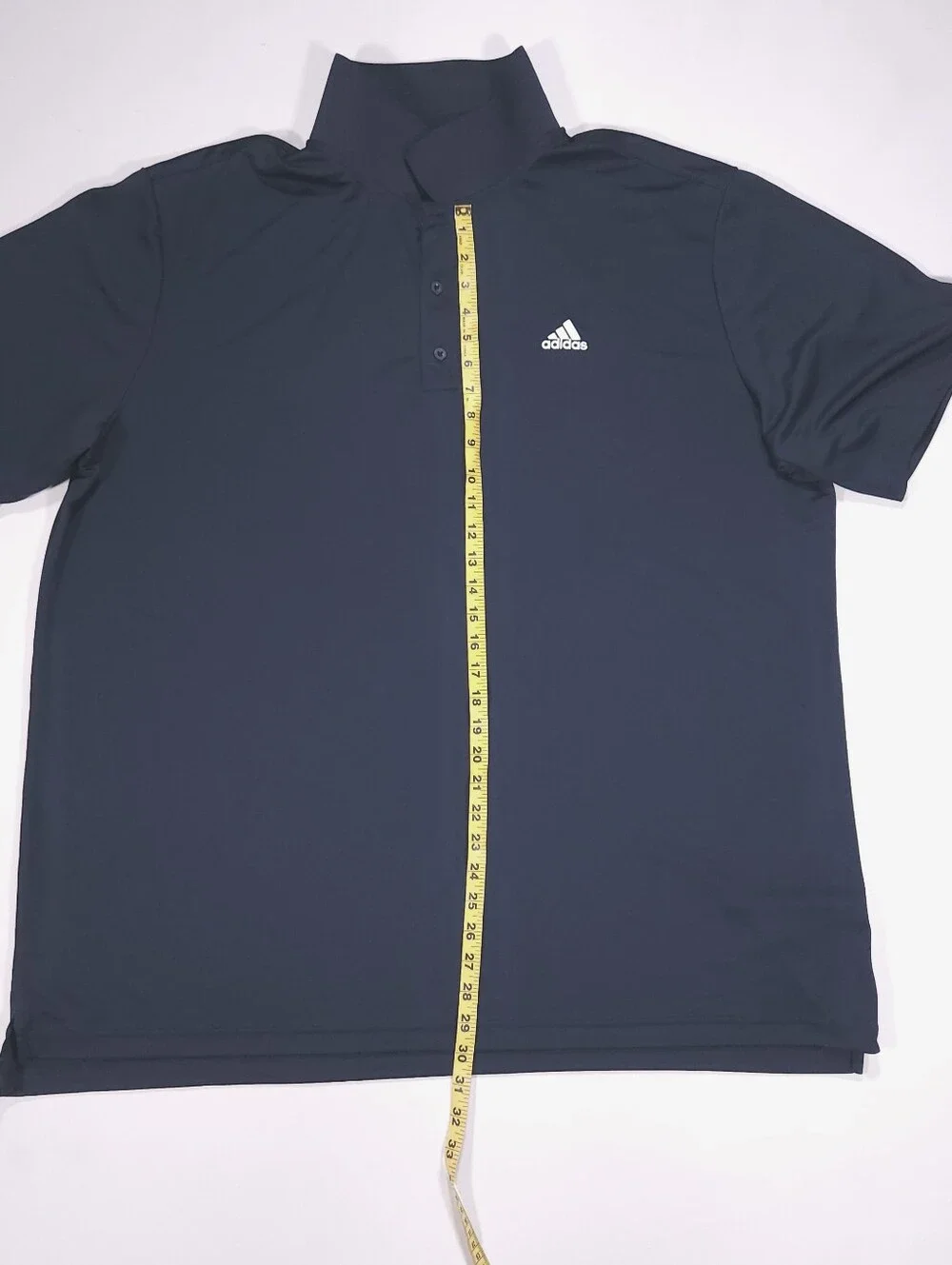Adidas Size 3XL Tall Mens Navy Blue Polo Shirt In Excellant Condition
